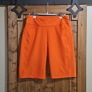 Tail Flamenco Orange 11" Golf Shorts Size 6 NWOT
